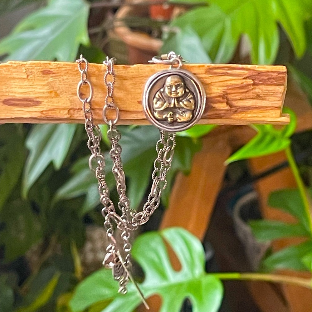 Buddha in Prayer necklace